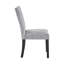 Ensemble de 2 chaises de salle à manger rembourrées Modern