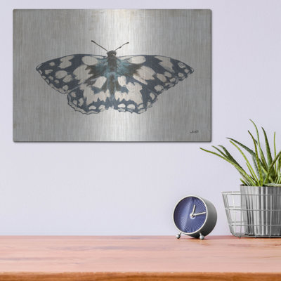 August Grove® 'Garden Beauties 4 Honeybloom' by Julia Purinton Metal Wall Art