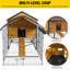 Grand poulailler mobile 85 po