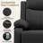 KORSER Recliner Chair, Rocker Recliners For Living Room, Small Recliner For Small Spaces, Fabric Manual Recliners With Side Pockects-926229758