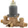 Thermostatic Temperature and Volume Control Tub and Shower Valve