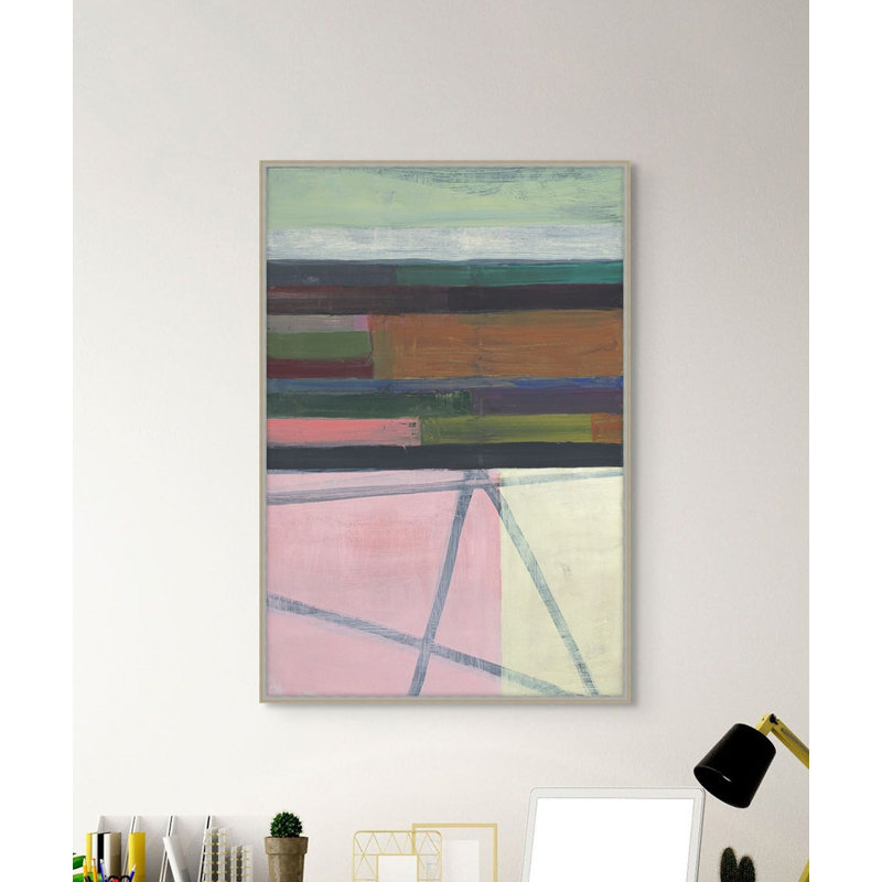 Kaleidoscopic Constructs 7 Print, 47.25" H x 32.25" W