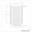 Table d'appoint Demy en naturel / noir