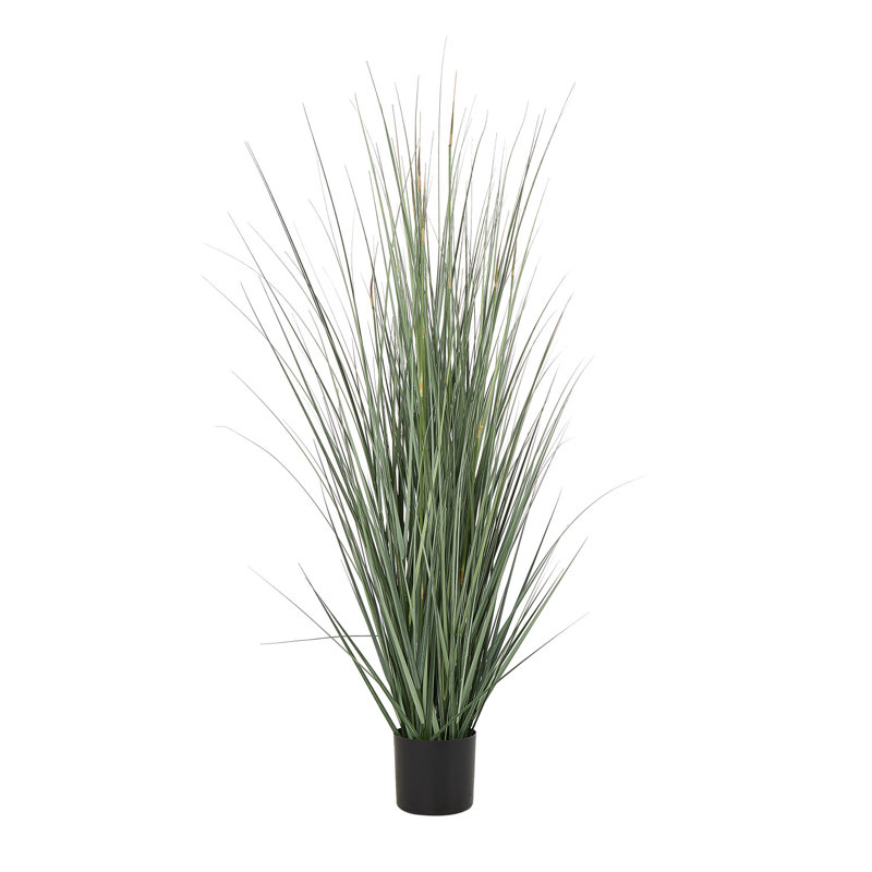 Herbe artificielle 61 po dans un vase décoratif