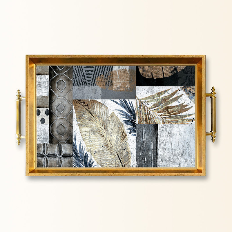Élégant plateau en verre de 19,7 po x 11,4 po x 1,4 po | Fabrication 100% verre durable | Facile à nettoyer avec un chiffon humide | Idéal pour le service, la présentation décorative et l'organisation | Ajout élégant à la décoration intérieure