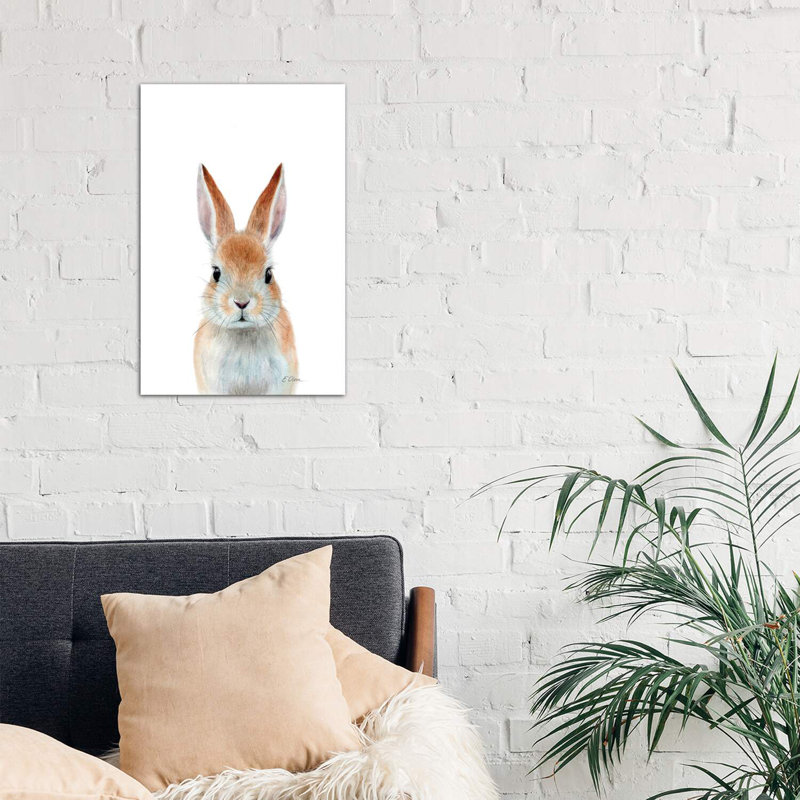 Rabbit Ears - Wrapped Canvas Painting, 66.04cm H x 45.72cm W x 3.81cm D