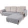Waterproof L-Shaped Sectional Couch Cover,2-Piece Reversible Slipcover With Chaise Lounge Cover