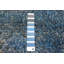 Tapis bleu à transition de couleur 2 pi 11 po x 9 pi 4 po