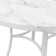 Kasandra Round Metal Base Dining Table