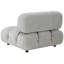 Fauteuil de chambre capitonné en velours l 36,6 po Mio-86134939