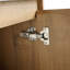 Meuble-lavabo autoportant 48 po avec double lavabo et support de rangement, portes à fermeture douce, armoire combinée (KD-Packing)