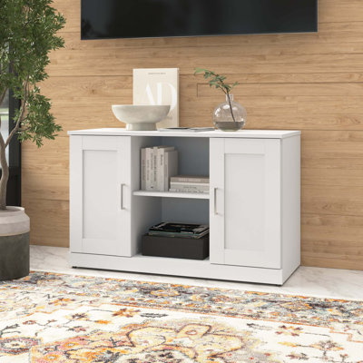 Hampton Heights 47.5''W Storage Bookcase with Doors