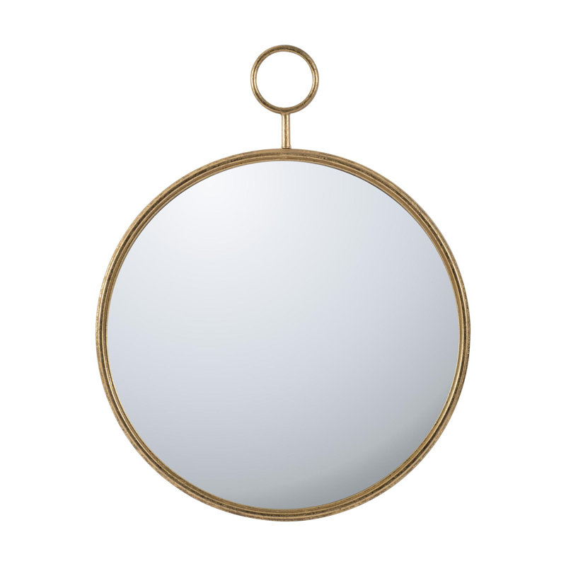 Round Wall Mirror, 32.3'' x 26.4''