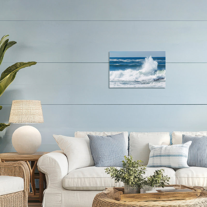 «Crashing Waves Splash», conception par JLM, H 16 po x l 24 po