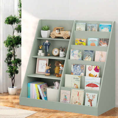 Bibliothèques multifonctionnelles avec rangement, en bois MDF, style moderne pour chambre d'enfant