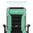 Danny-James Oversized Padded Zero Gravity Chair, Folding Outdoor Patio Recliner w/ Side Tray-116541303