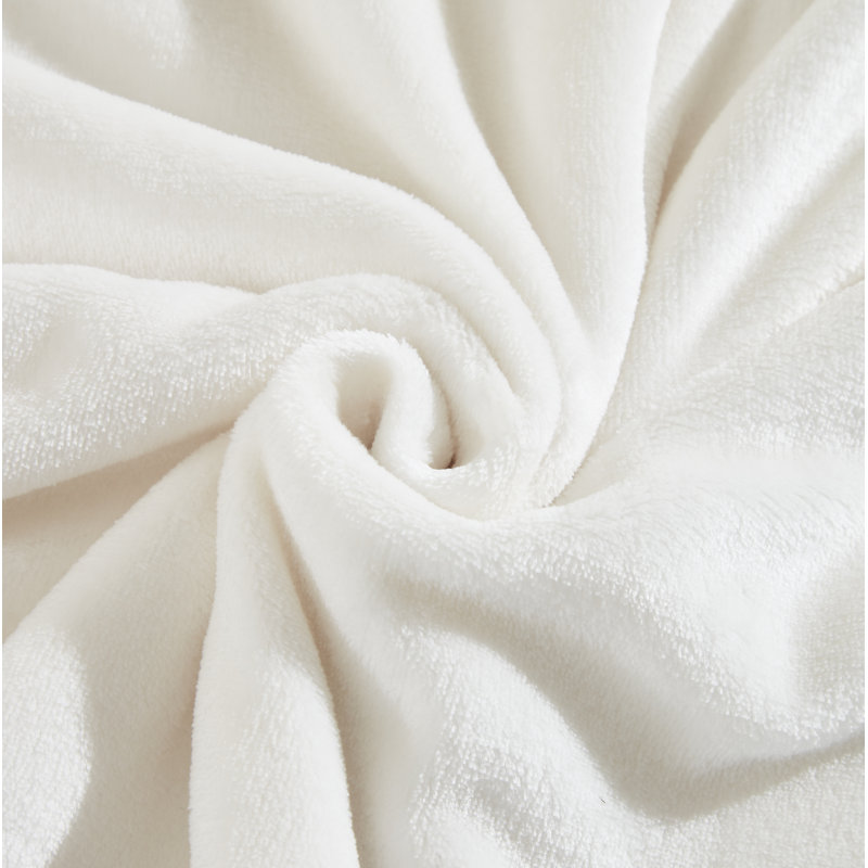 Couverture polaire, Ivoire, Double / Grand