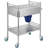 33.2'' H x 23.4'' W Utility Cart with Wheels