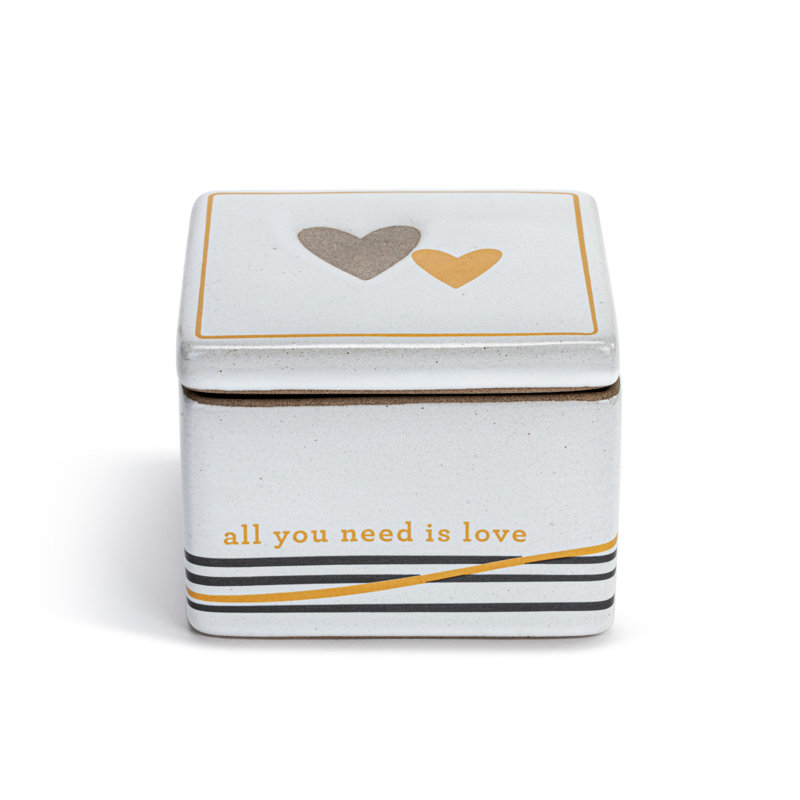 Stoneware Decorative Box