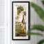 Peinture sur papier encadrée-23204885