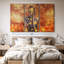 "A travers les cendres" sur toile-904837146