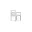 Mykonos Dining Chair + Polar Cushion