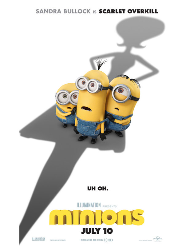 Minions, 40" H x 25" W