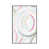 White Floater Framed