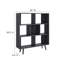 Bibliothèque en bois H 52,5 "x l 45"-1340230633