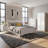 Wood Size Bed Frame With 4 Storage Drawers, Solid Wood Platform Bed With Headboard-1642688447