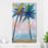 Color Pop Palms II par Nan - Peinture