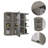 Roseburg 6-Shelf Medicine Cabinet With Mirorr Light Grey-581061271