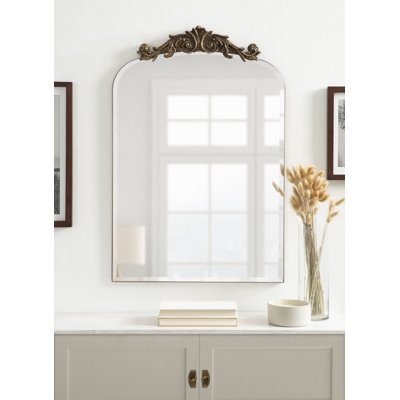 Darby Home Co Arendahl Beveled Frameless Arch Mirror 20x30 & Reviews ...