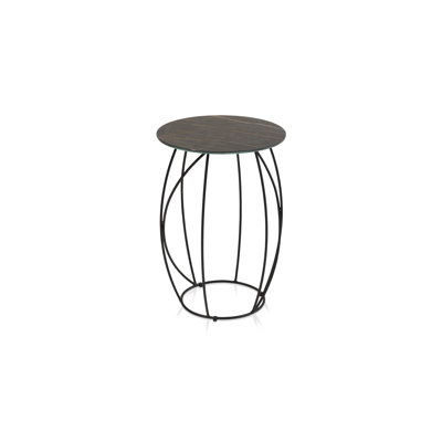 Avalisse Frame Round Side Table