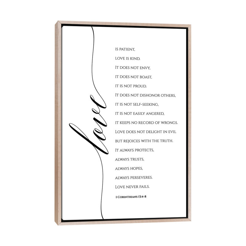 Print on Canvas, 66.04cm H x 45.72cm W x 3.81cm D, Oak Floater Framed