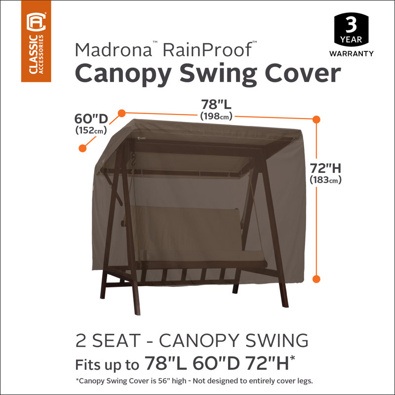 Nathanael Outdoor Swing Seat Cover