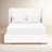 Italia Upholstered Low Profile Platform Bed-33305520