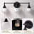 3-light Dimmable Vanity Light