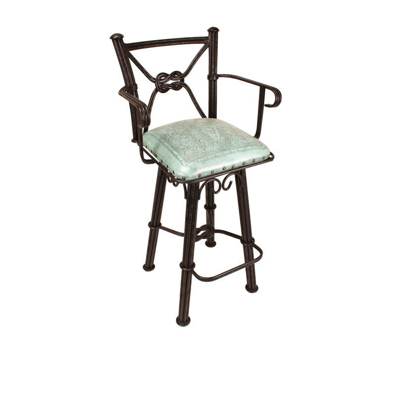 Tabouret Hoon, Turquoise colonial