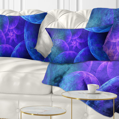 Coussin lombaire abstrait avec nuages