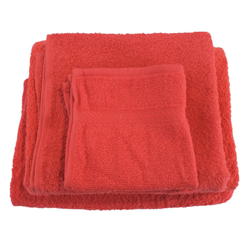 100% Cotton Mulit-Size Set, Dark Brick