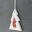 Carley Gnome Bell Festive Gonk Shaped Ceramic Ornament