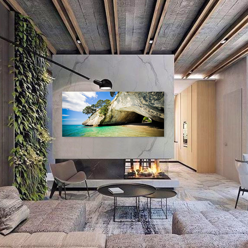 Coastal Cache Print, Acrylic, 36" H x 84" W X 1.5" D