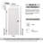 Alba DIY-Friendly Single Prehung Interior Door-91032651-91032660