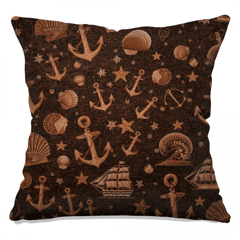 Coussins décoratifs Nautical Anchors Ships, 20 x 20 pouces