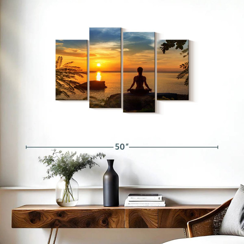 Kerrick Sunset Yoga, H 22 po x l 36 po