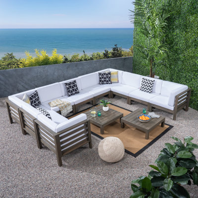 Ensemble de conversation modulaire pour 8 personnes Ajanai Acacia