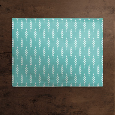 Polyester Floral Rectangle Placemat