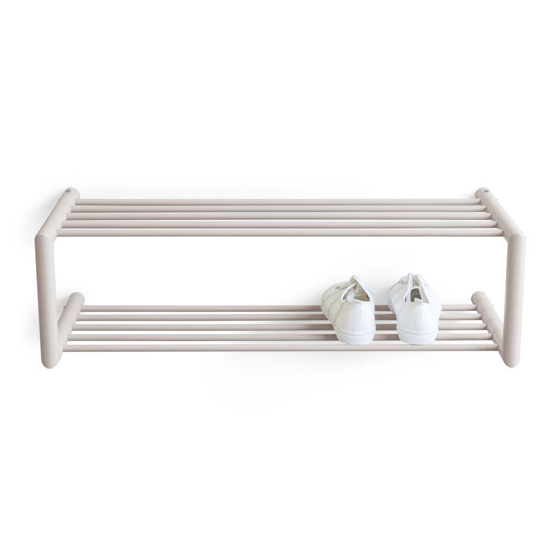 SOENZ 6 Pair Shoe Rack, Grey