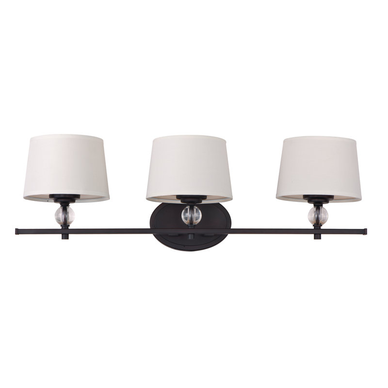 Simran 3 - Light Dimmable Vanity Light, Oil Rubbed Bronze